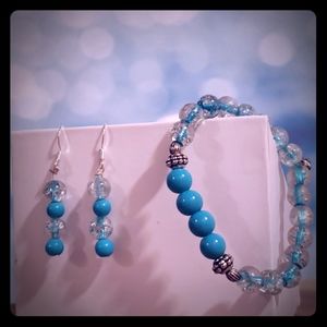Bracelet & earrings set